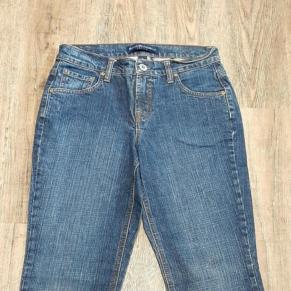 Bandolinoblu Womens Denim Blue Jeans ~ Sz 6P